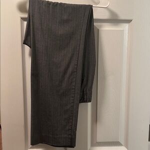 Old Navy Women's Charcoal Pinstripe Trousers